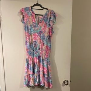 Lilly Pulitzer Ravi Romper EUC Size L